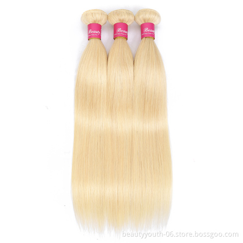 Beauty Youth wholesale virgin hair vendors 613 straight raw malaysian hair unprocessed human hair bundles